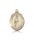 Our Lady of Fatima Medal, 14 Karat Gold, Large