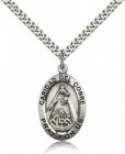 Caridad Del Cobre Medal, Sterling Silver