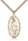Miraculous Medal, Gold Filled