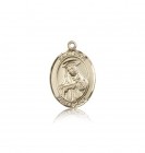 St. Rose of Lima Medal, 14 Karat Gold, Medium