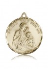 St. Ann Medal, 14 Karat Gold
