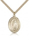 Our Lady of Tears Medal, Gold Filled, Large