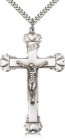 Crucifix Pendant, Sterling Silver