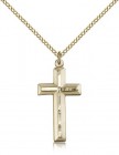 Cross Pendant, Gold Filled