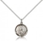 St. Theresa Medal, Sterling Silver