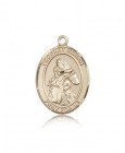 St. Isaiah Medal, 14 Karat Gold, Large