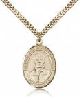 Blessed Pier Giorgio Frassati Medal, Gold Filled, Large