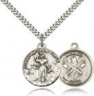 St. Joan of Arc National Guard Medal, Sterling Silver