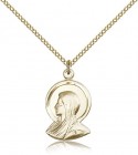 Madonna Medal, Gold Filled