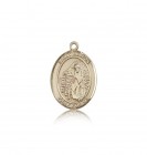 St. Aaron Medal, 14 Karat Gold, Medium