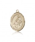 St. Thomas of Villanova Medal, 14 Karat Gold, Large