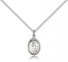 Miraculous Medal, Sterling Silver