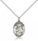 St. Januarius Medal, Sterling Silver, Medium