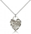 St. Michael the Archangel Medal, Sterling Silver