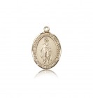 St. Bartholomew the Apostle Medal, 14 Karat Gold, Medium
