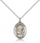 St. Apollonia Medal, Sterling Silver, Medium