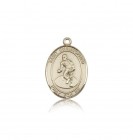 St. Christopher Wrestling Medal, 14 Karat Gold, Medium