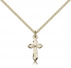 Cross Pendant, Gold Filled