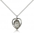 St. Theresa Medal, Sterling Silver