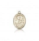 St. Kieran Medal, 14 Karat Gold, Medium