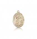 St. Adrian of Nicomedia Medal, 14 Karat Gold, Medium