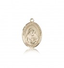 St. Bede the Venerable Medal, 14 Karat Gold, Medium