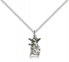 Guardian Angel Medal, Sterling Silver