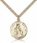 St. Ann Medal, Gold Filled