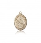 St. Madonna Del Ghisallo Medal, 14 Karat Gold, Medium