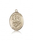 St. George Medal, 14 Karat Gold, Large