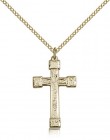Cross Pendant, Gold Filled