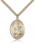 St. Andrew the Apostle Medal, Gold Filled, Large