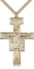 San Damiano Medal, Gold Filled