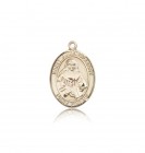 St. Julia Billiart Medal, 14 Karat Gold, Medium