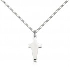 Cross Pendant, Sterling Silver