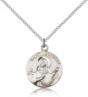 St. Dorothy Medal, Sterling Silver