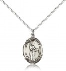 St. Petronille Medal, Sterling Silver, Medium