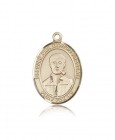 Blessed Pier Giorgio Frassati Medal, 14 Karat Gold, Large