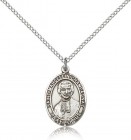 St. Marcellin Champagnat Medal, Sterling Silver, Medium