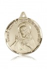 Scapular Medal, 14 Karat Gold