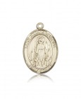 St. Juliana Medal, 14 Karat Gold, Large