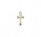 Cross Pendant, 14 Karat Gold