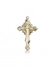 Cross Pendant, 14 Karat Gold