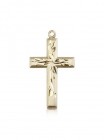 Cross Pendant, 14 Karat Gold