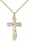 Cross Pendant, Gold Filled