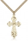 Cross Pendant, Gold Filled
