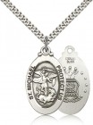 St. Michael Air Force Medal, Sterling Silver