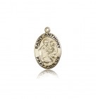 St. Anthony of Padua Medal, 14 Karat Gold