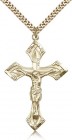 Crucifix Pendant, Gold Filled