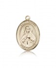 St. Olivia Medal, 14 Karat Gold, Large